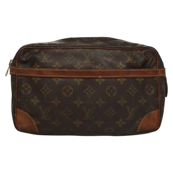 LOUIS VUITTON Monogram Compiegne 28 Clutch Bag - Picture 12 of 16